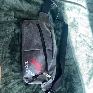 Gray Crossbody Bag - Coke
